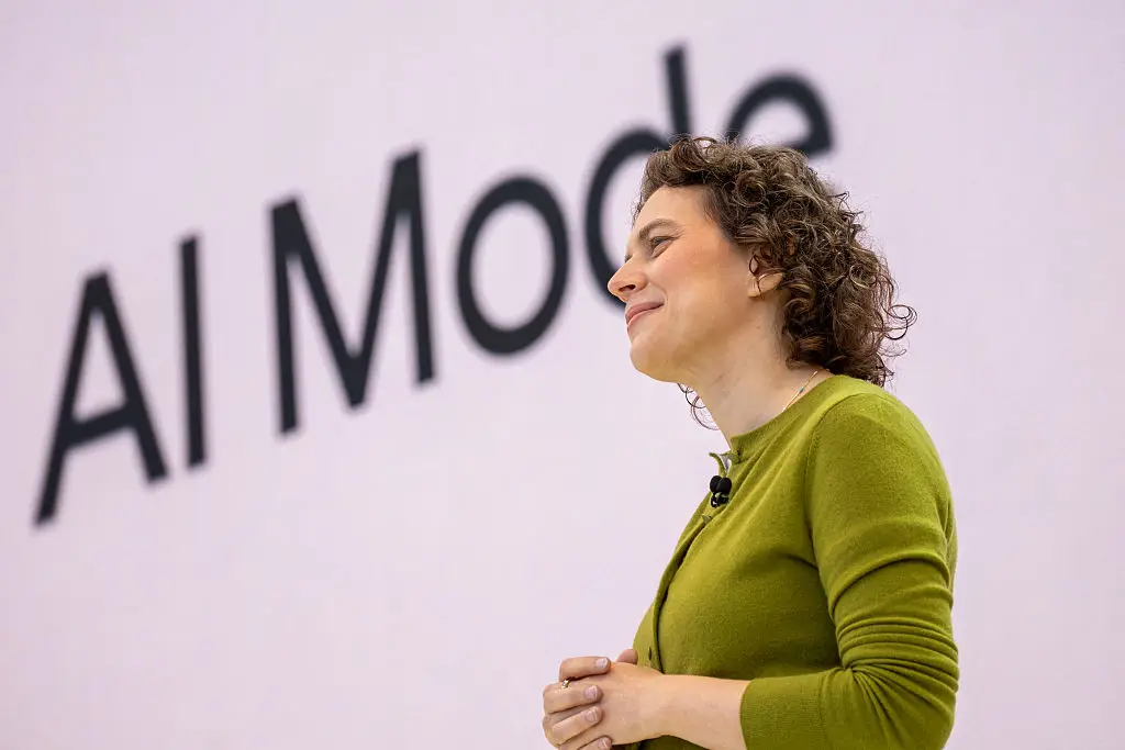 Google's Liz Reid has called AI Mode the 'future' of Search, and it could have worrying ramifications (Camille Cohen/AFP via Getty Images)