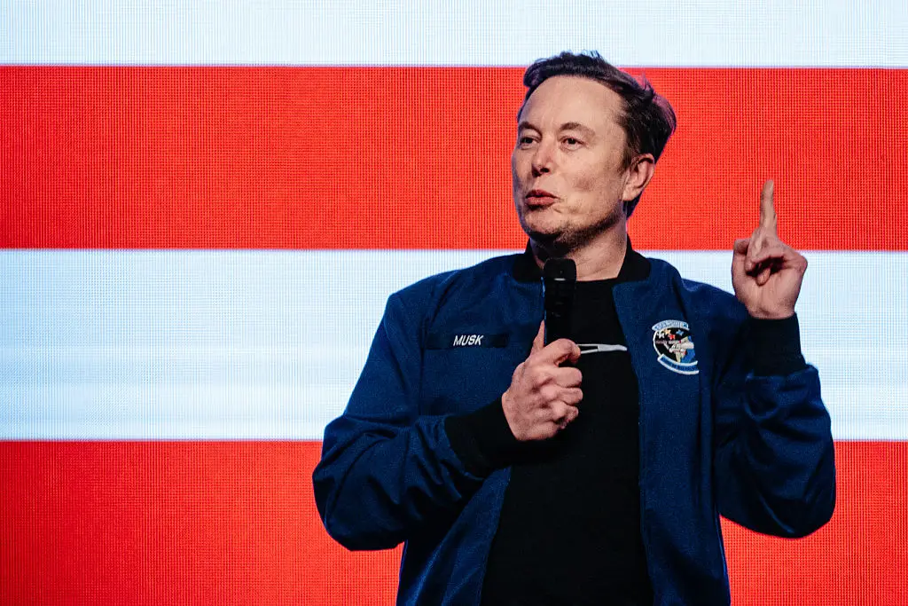 Musk is a fan of ancient Roman history. (Bloomberg/Contributor/Getty)