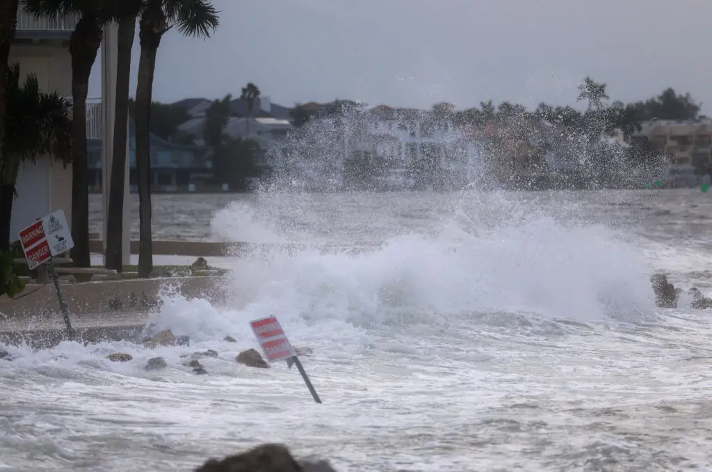 Weather experts have highlighted the potential for flooding (Joe Raedle / Getty Images)