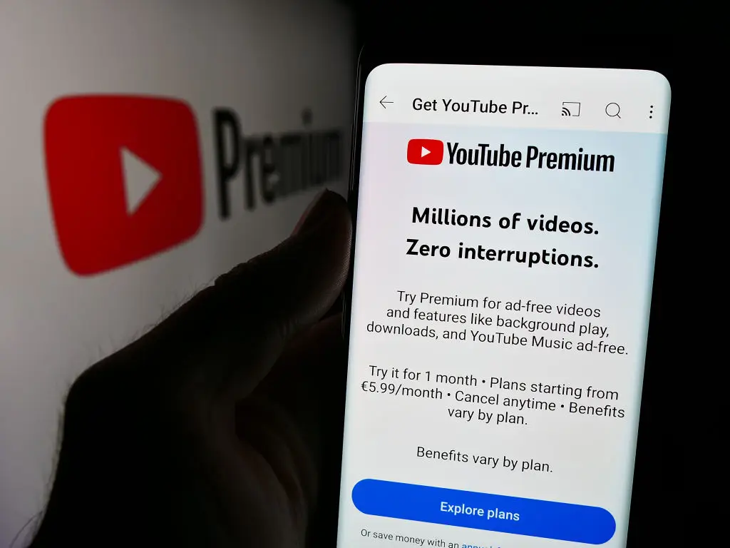 YouTube is under fire over claims made in its Premium package (SOPA Images / Contributor / Getty)