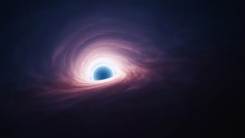 Black holes are formed following the death and destruction of a star, and consume all within their path (Getty Stock)