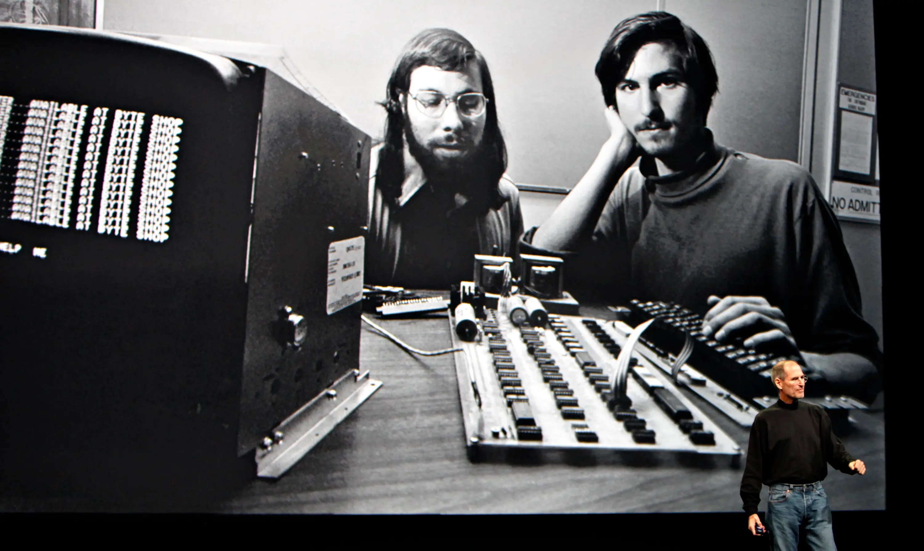 Steve Wozniak and Steve Jobs were both co-founders of Apple (Tony Avelar/Bloomberg via Getty Images)