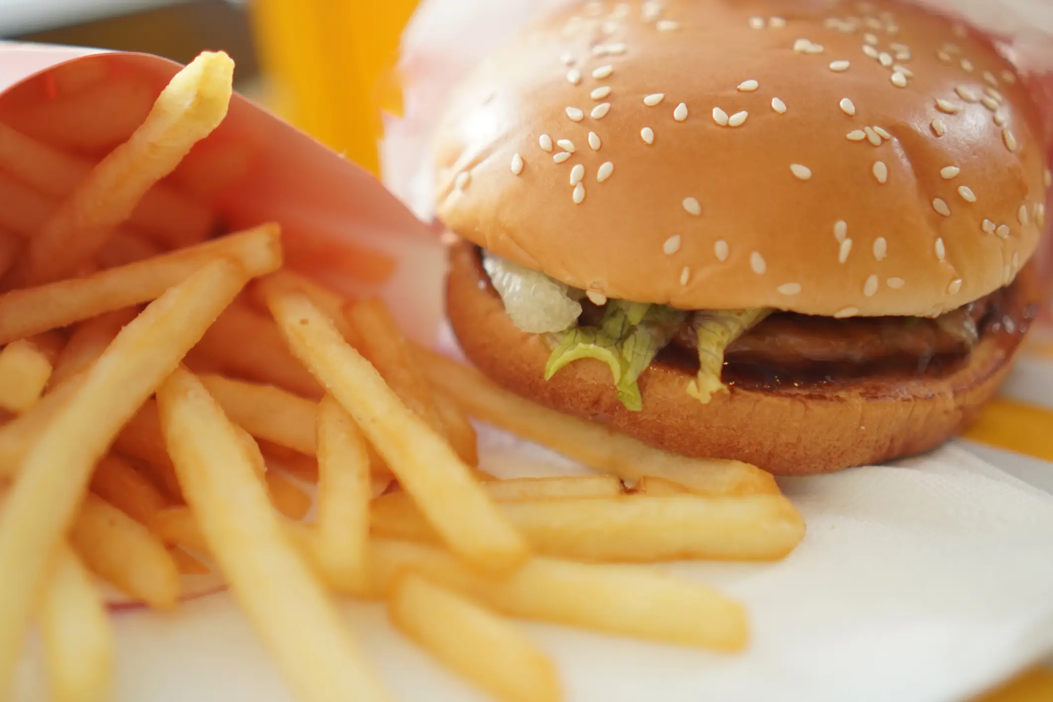Your body's cells will degrade over time because junk food lacks the nutrients required for you to function (Getty Stock)