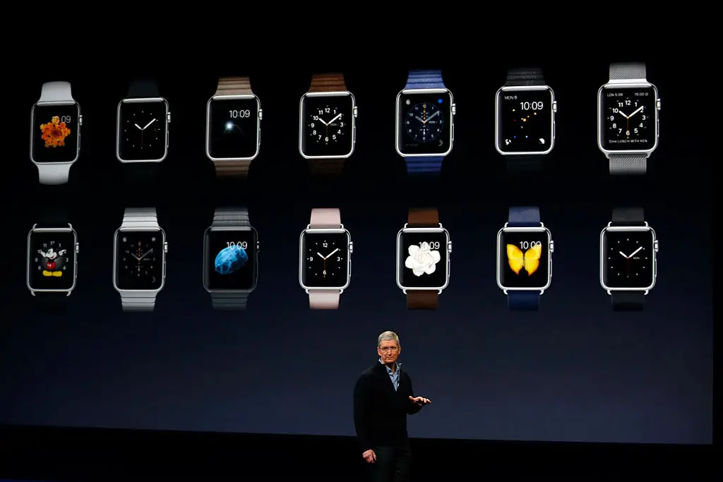 Apple’s original Watch design helped make bands a long-running selling point (Stephen Lam/Stringer/Getty Images)