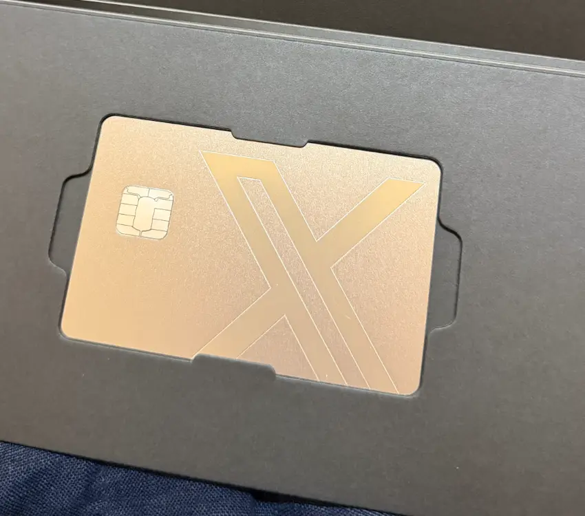 X Money users can get a physical card (@satoshi_gfa18 / X)