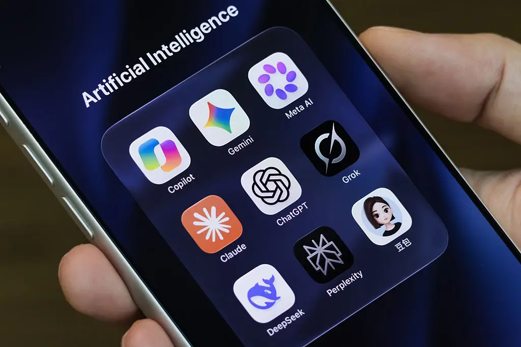 The expert warns that the technology could lead to a complete ‘breakdown in society’ (Cheng Xin/Getty Images)