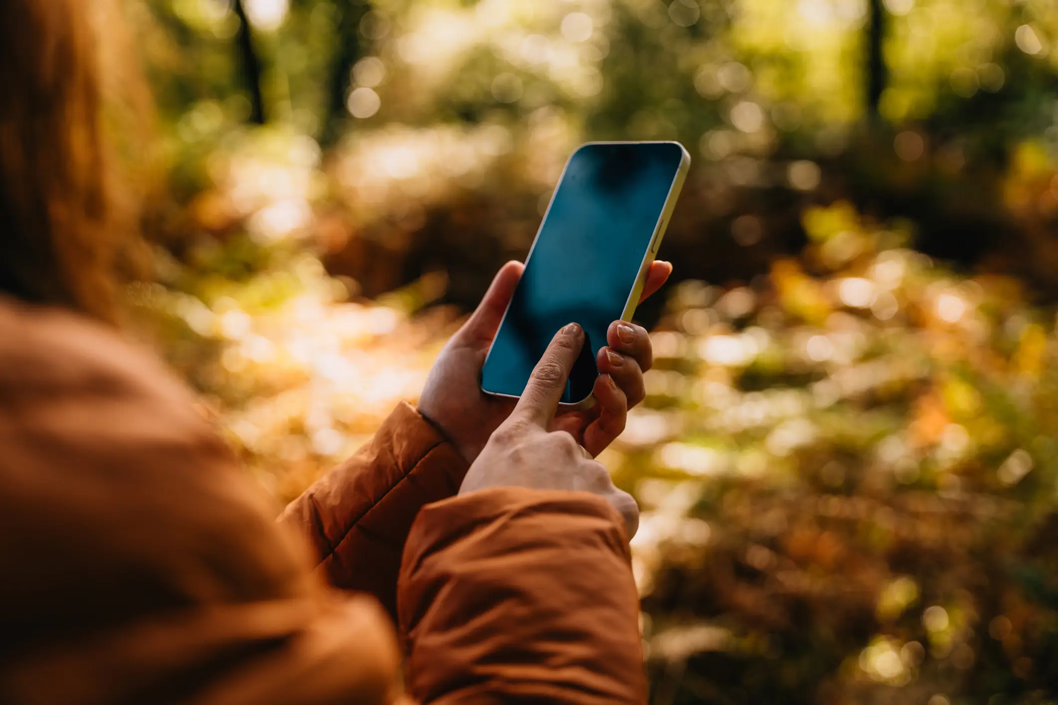 The person recalled how the phone started talking back to them (Oscar Wong/Getty Images)