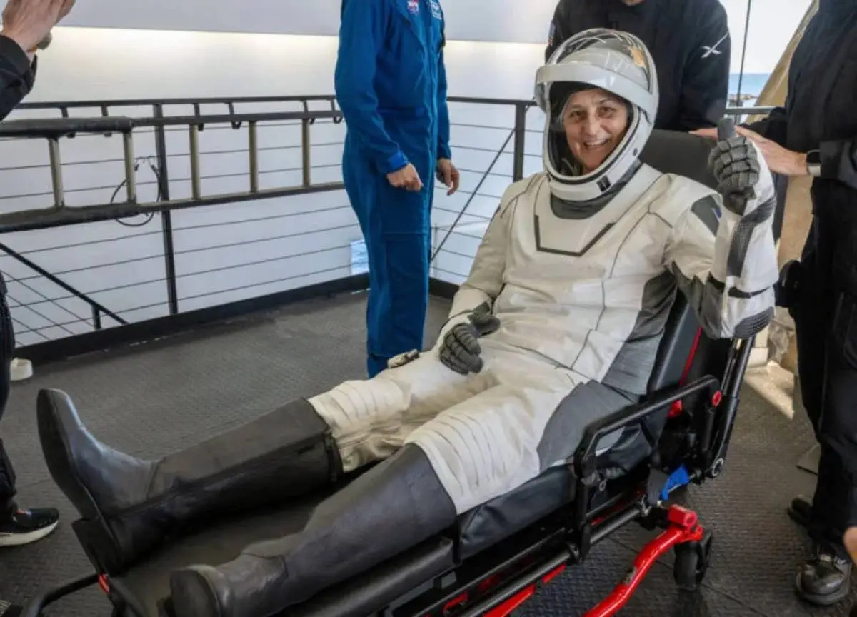 Suni Williams and Butch Wilmore spent an extended time up in space (SpaceX)