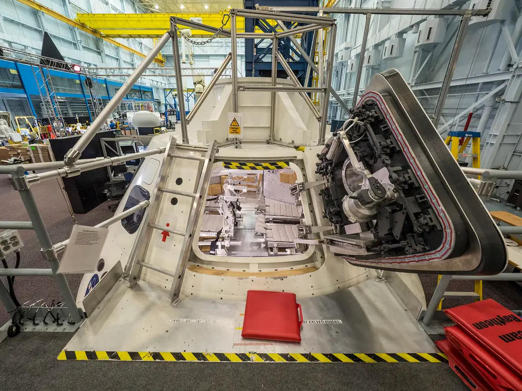 NASA's Orion spacecraft doesn't give its crew members a lot of room to move around during the upcoming Artemis II mission (NASA)