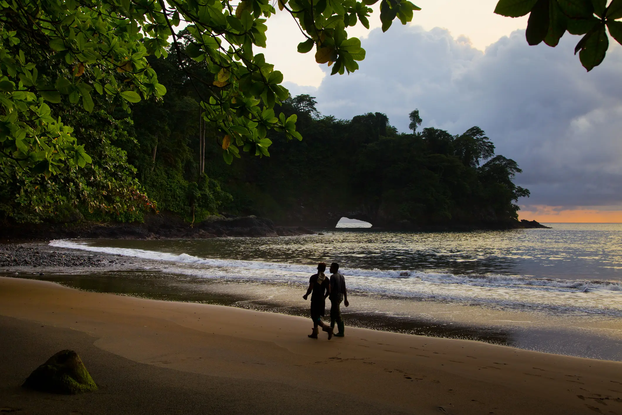 The YouTubers traveled to the African country of São Tomé (Aldo Pavan/Getty Images)