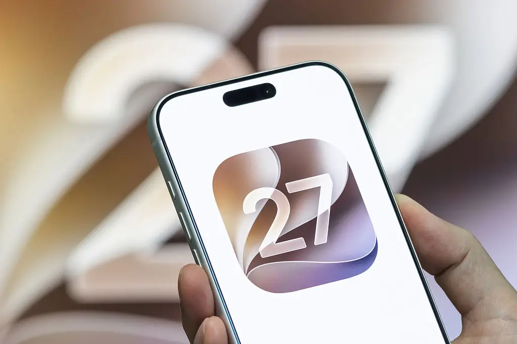 iOS 27 should launch between September 10th and September 20th if Apple follows its own pattern for the last 14 years (Cheng Xin/Getty Images)