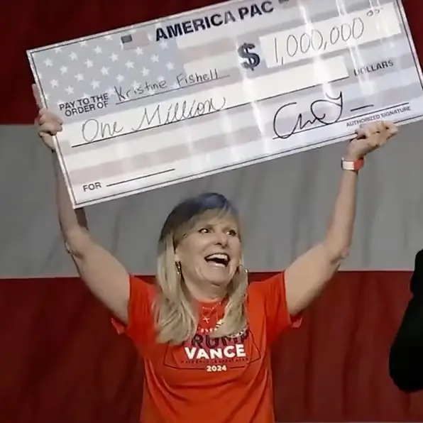 X/@america/JIM WATSON/AFP via Getty Images