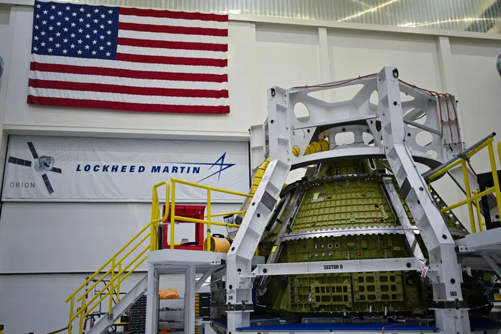 Your name will be stored on a memory card and kept on board the Orion spacecraft during NASA's Artemis II mission (Miguel J. Rodriguez Carrillo/AFP via Getty Images)