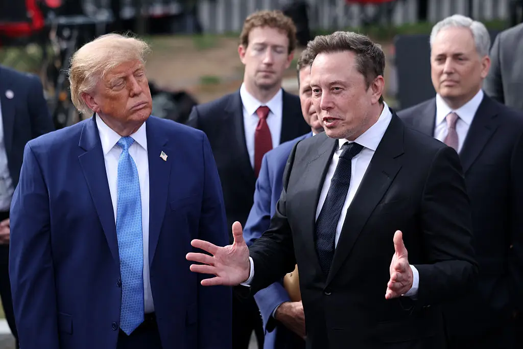 Elon Musk's massive net worth makes up the largest slice of the pie (Bloomberg / Contributor / Getty)