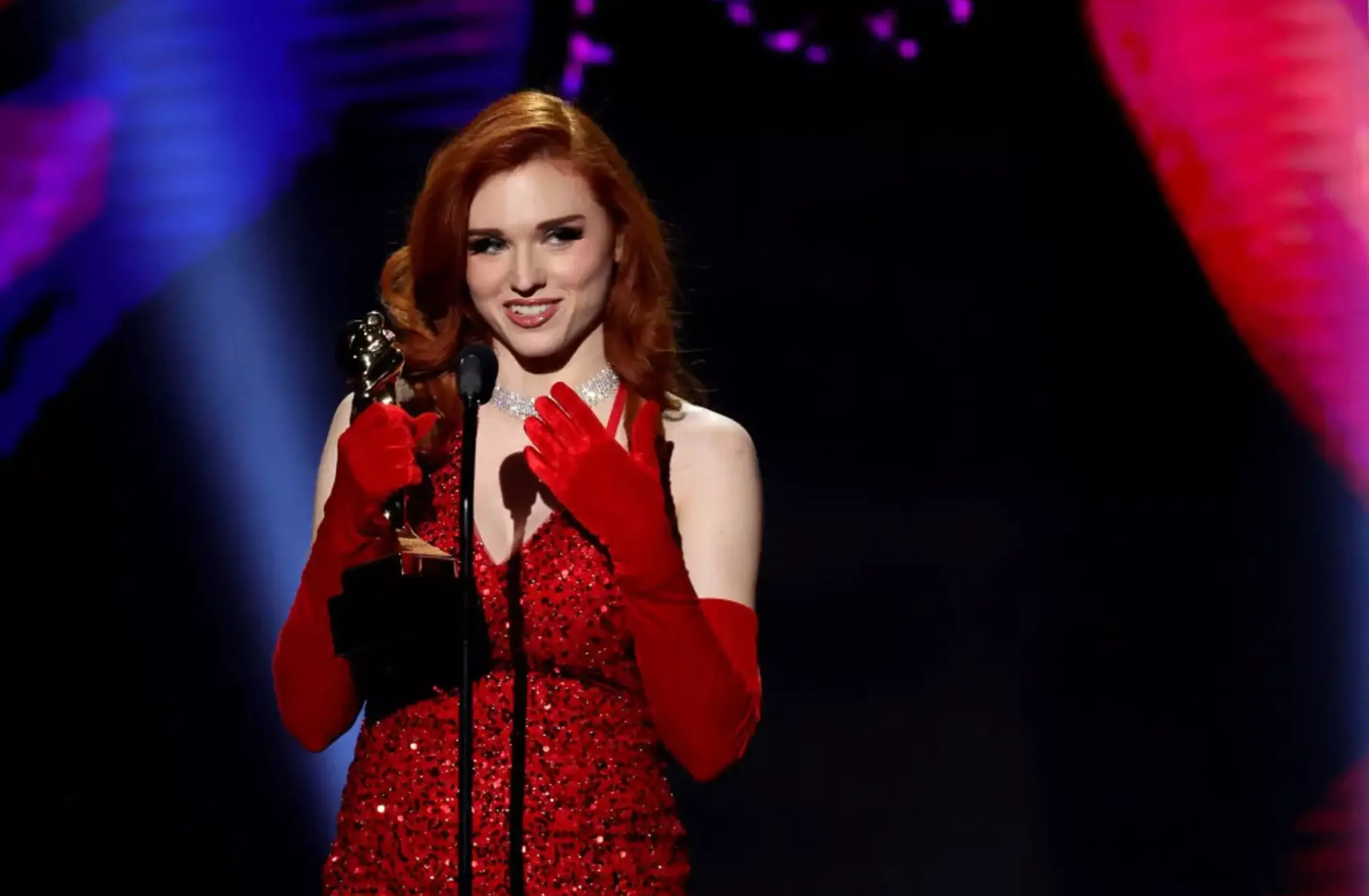 Kaitlyn Siragusa was the target of an armed home invasion that left her 'covered in blood' (Ethan Miller/Getty Images)