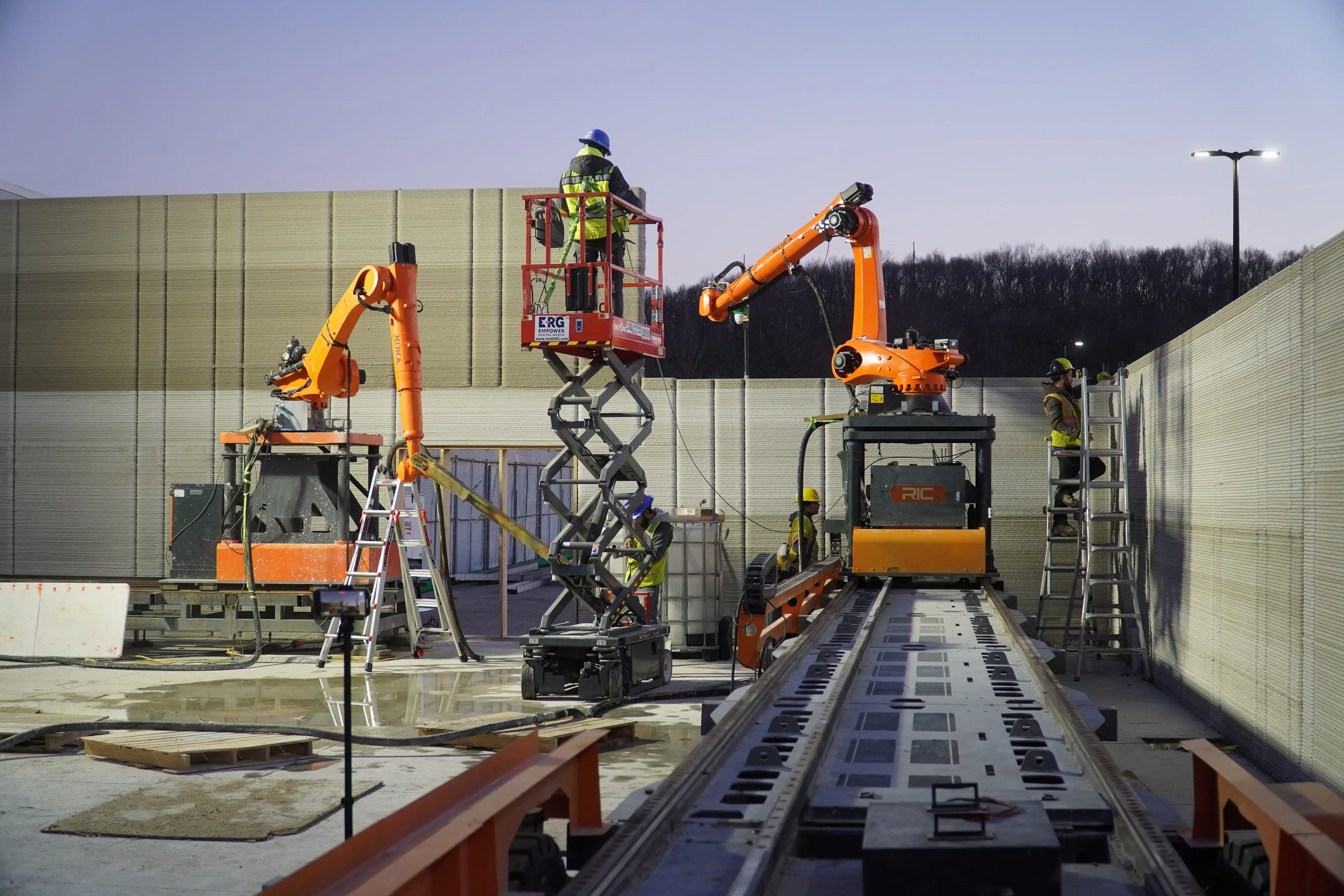 RIC Robotics have already employed a number of different construction robots to assist human workers (RIC Technology)