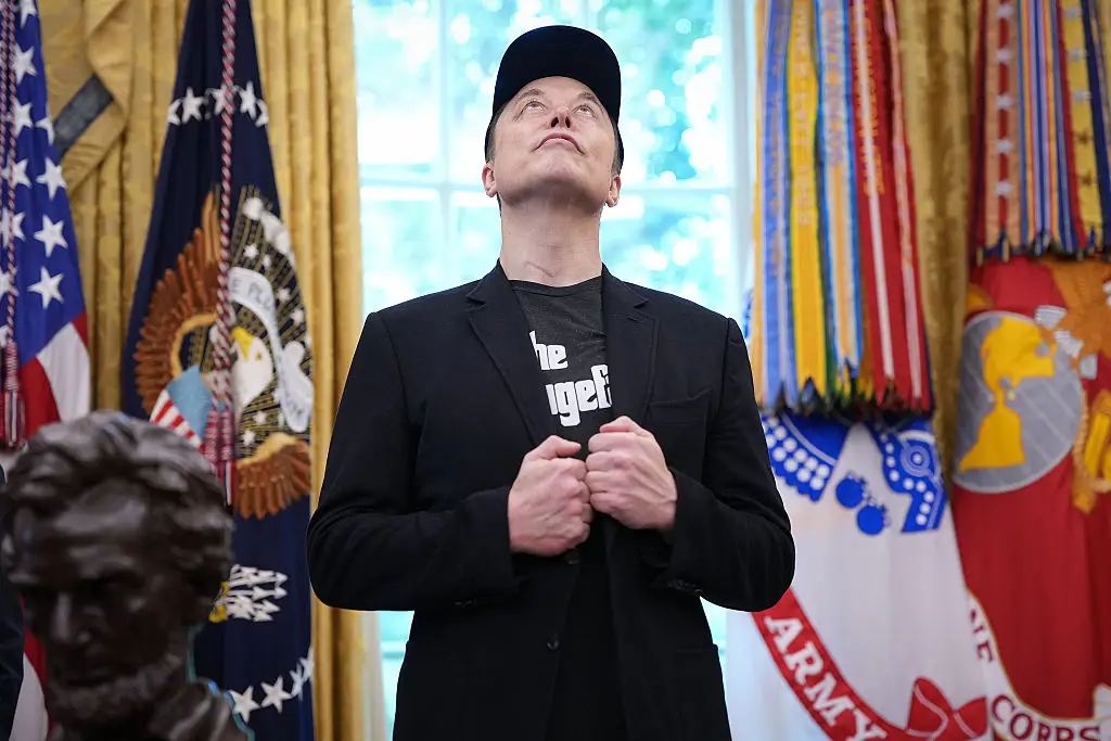 Musk would likely pull voters from the Republican base, weakening its political power (Kevin Dietsch/Getty Images)