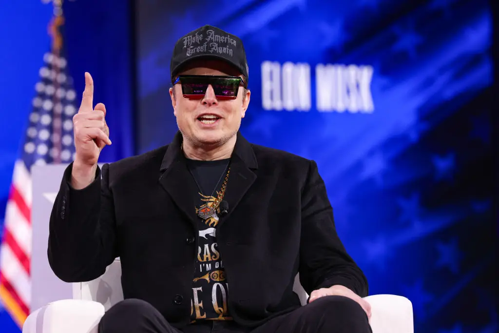 Elon Musk has led mass government spending cuts as head of DOGE (Valerie Plesch for The Washington Post via Getty Images)
