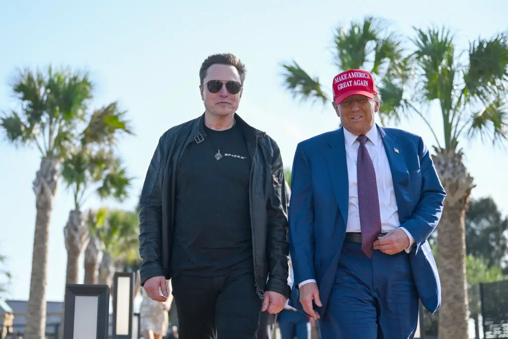 Musk, now the richest man in the world, has used his money to gain political power alongside Trump (Brandon Bell/Getty Images)