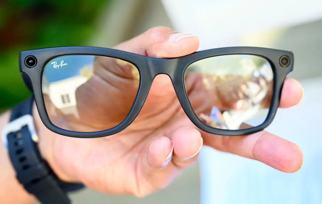 Meta's smart glasses have been criticised for enhancing an already oppressive surveillance state across the world (Josh Edelson/AFP via Getty Images)