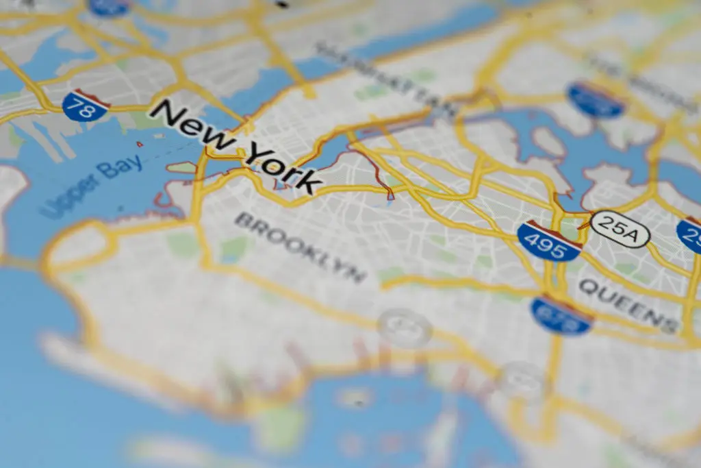 An upcoming iOS update is likely set to introduce ads into Apple Maps in a controversial move (Jaap Arriens/NurPhoto via Getty Images)