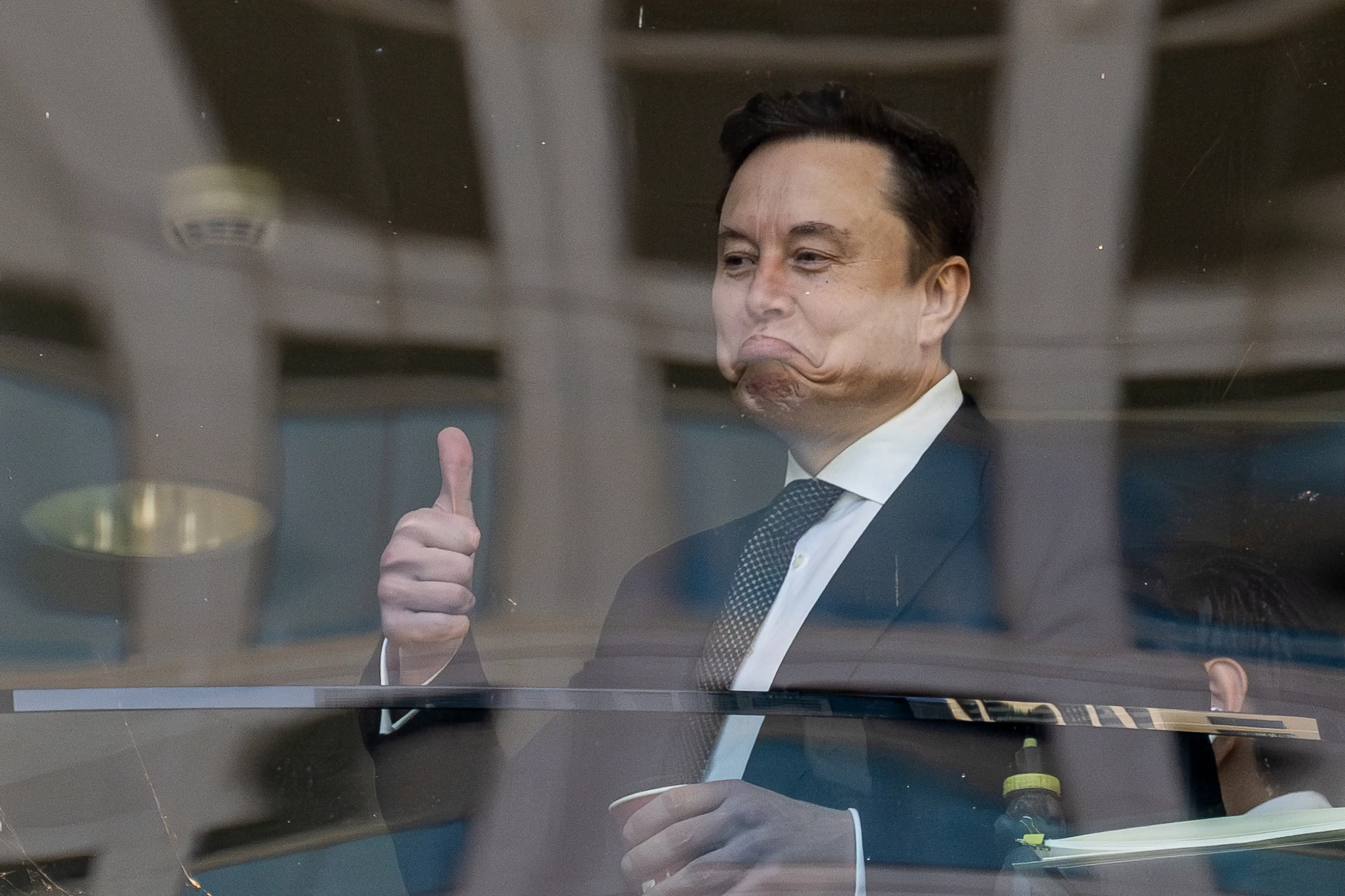 Elon Musk is taking his SpaceX firm public (David Paul Morris/Bloomberg via Getty Images)