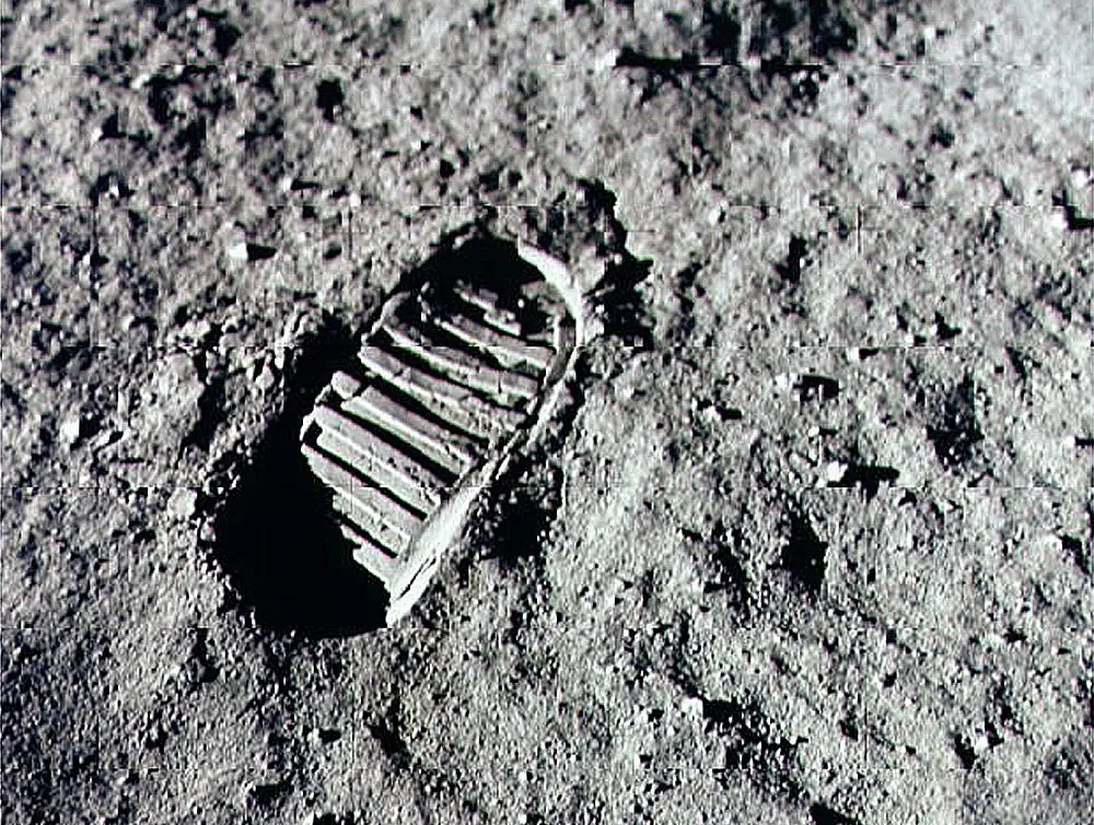 Neil Armstrong's footprint during the Apollo 11 mission is one of the most famous photographs ever captured (NASA/Newsmakers)