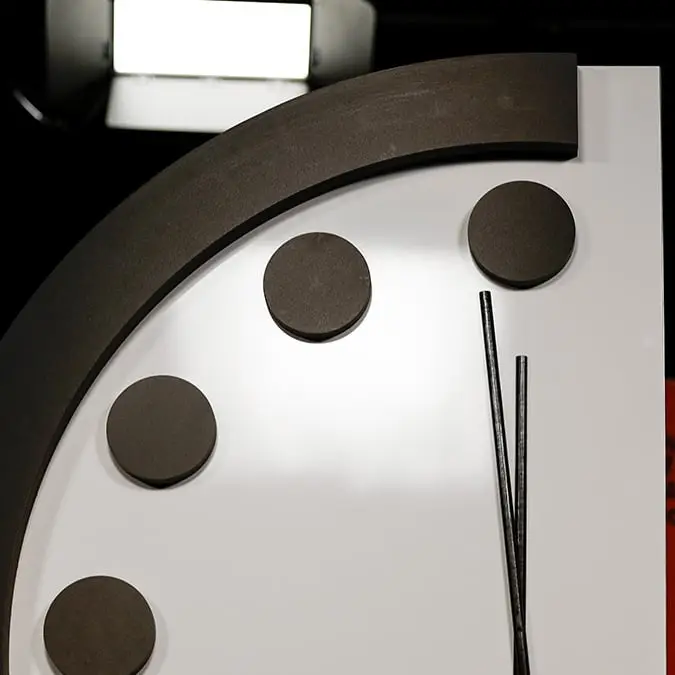 Doomsday Clock moves closer to oblivion than ever before in worrying 2025 update