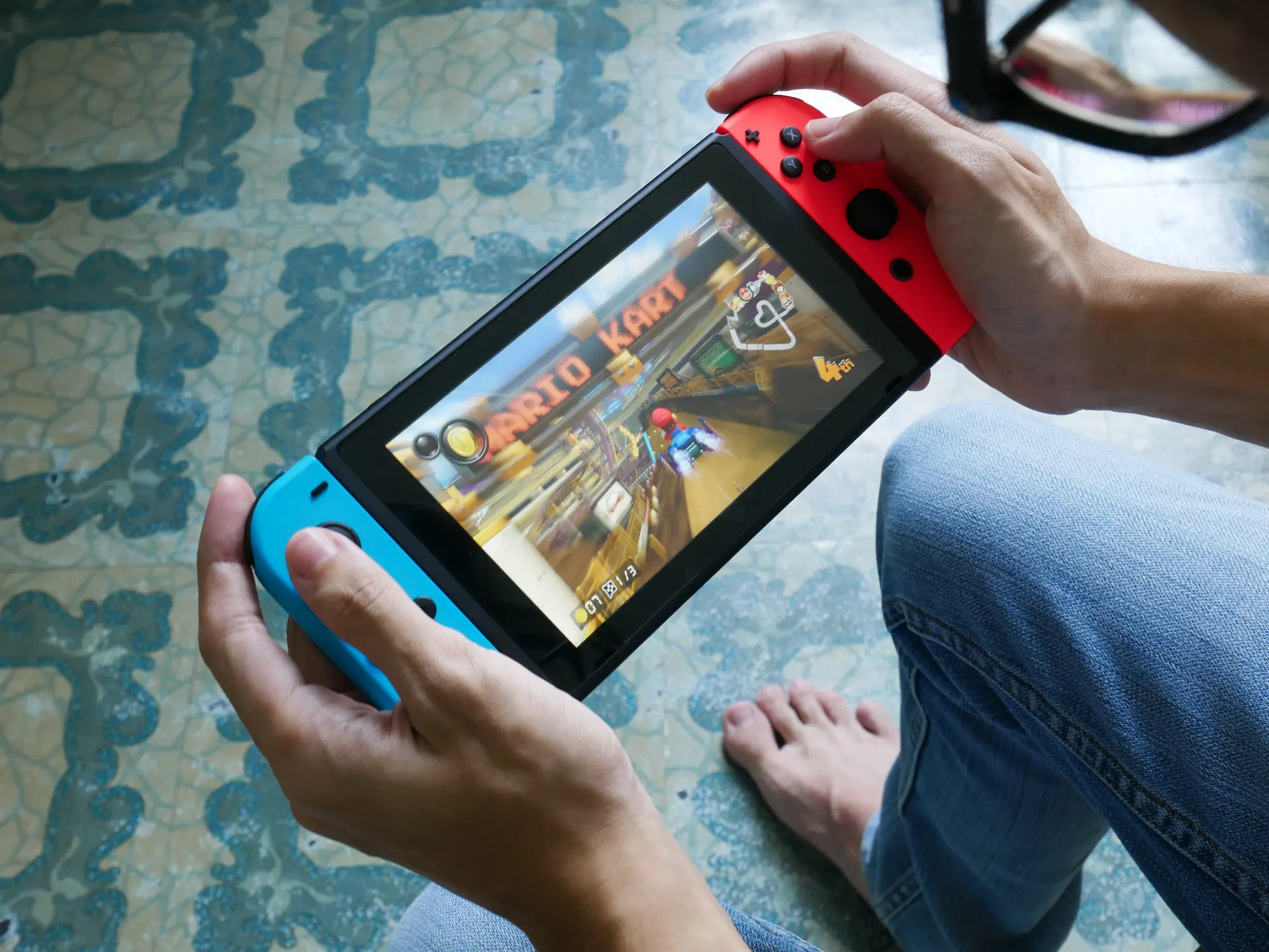 Game Share will let owners of the Switch 2 share compatible games locally with others (Wachiwit/Getty)