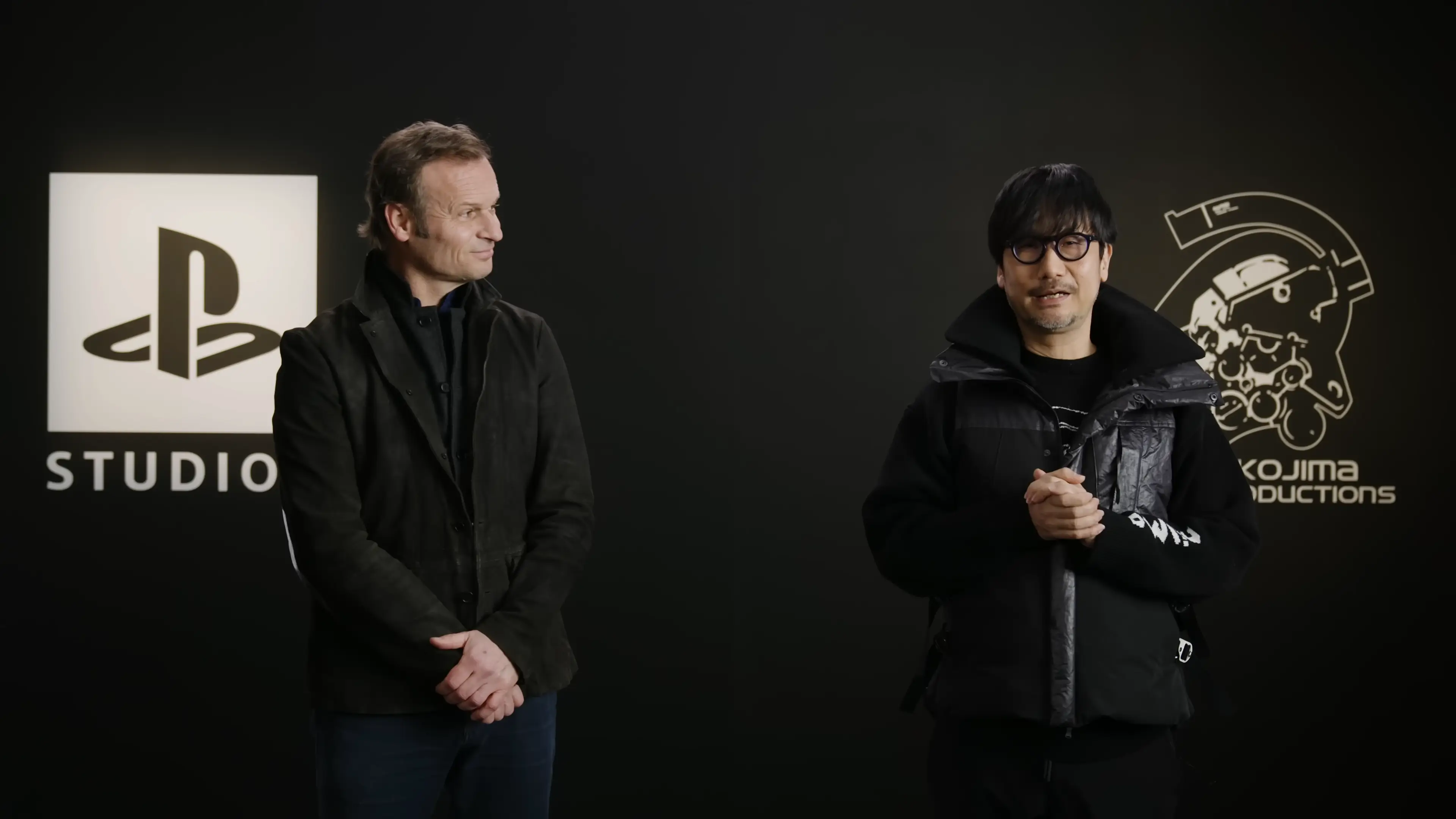 Physint was announced by Kojima and PS Studios head Hermen Hulst at the start of 2024 (YouTube / PlayStation)
