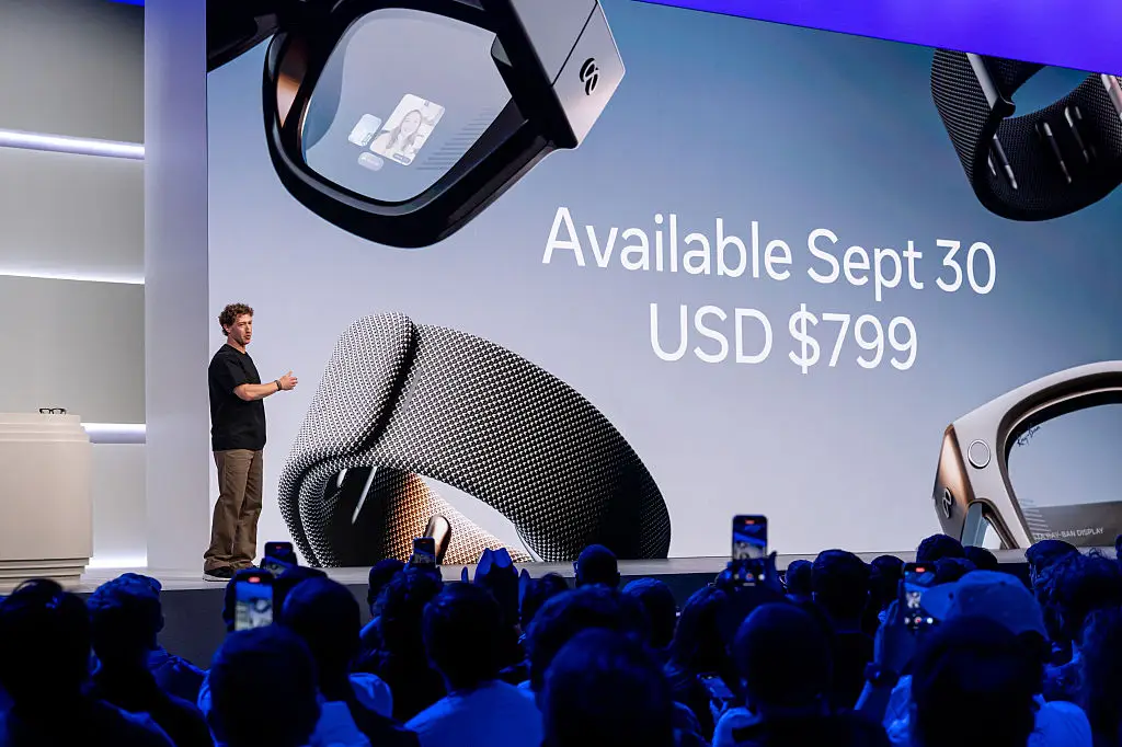 Meta maintains that customers should be aware that data is sent for review (Bloomberg / Contributor / Getty)