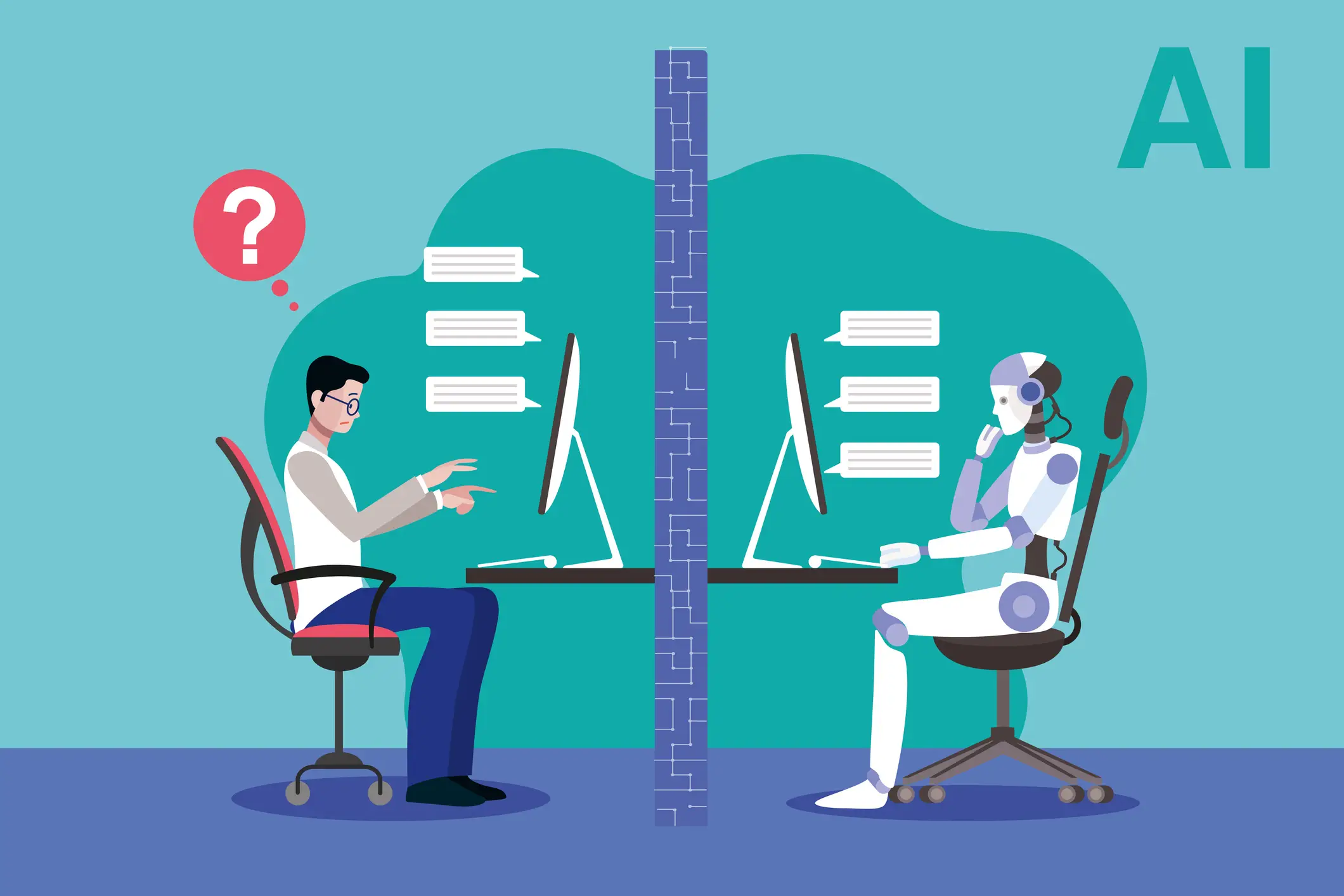 Modern AI models are known for easily passing the Turing Test (Jesussanz / Getty)
