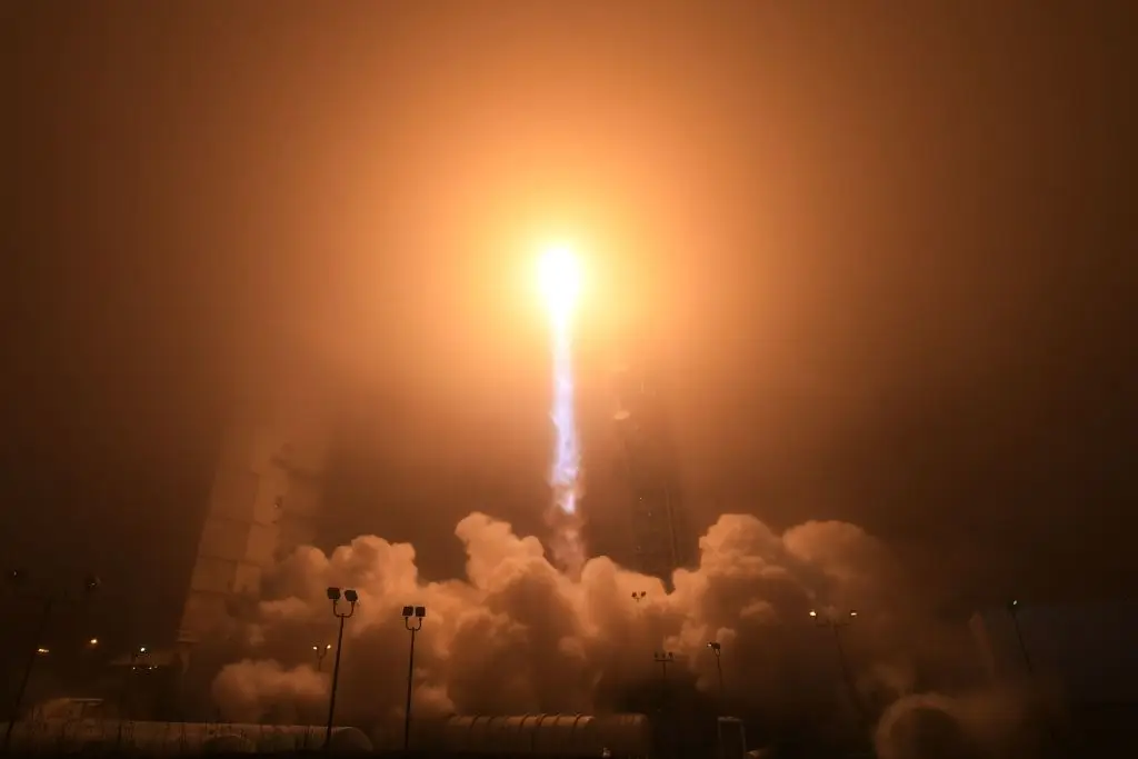 California residents in the proximity of the Vandenberg Space Force Base could experience several sonic booms (Robyn Beck/AFP via Getty Images)