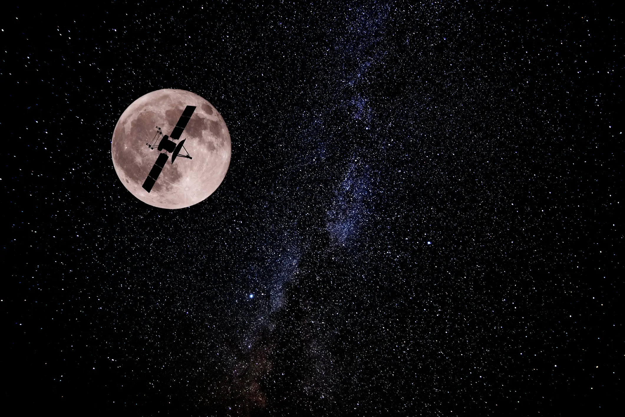 The LuGRE experiment assesses GNSS signals as an alternative for lunar navigation. (Anton Petrus/Getty)