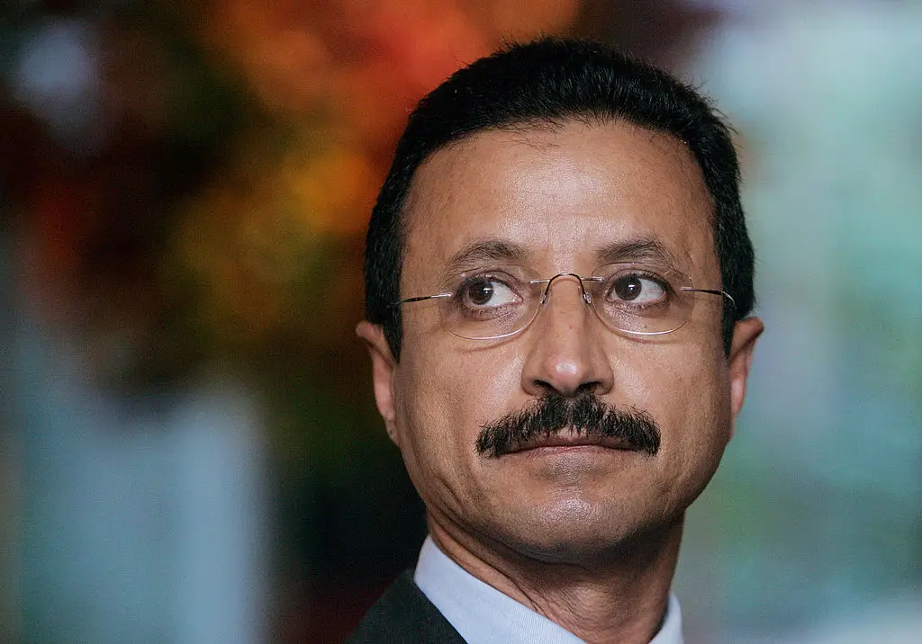 Sultan Ahmed bin Sulayem has resigned from his role at DP World following the release of the Epstein files (Mario Tama/Getty Images)