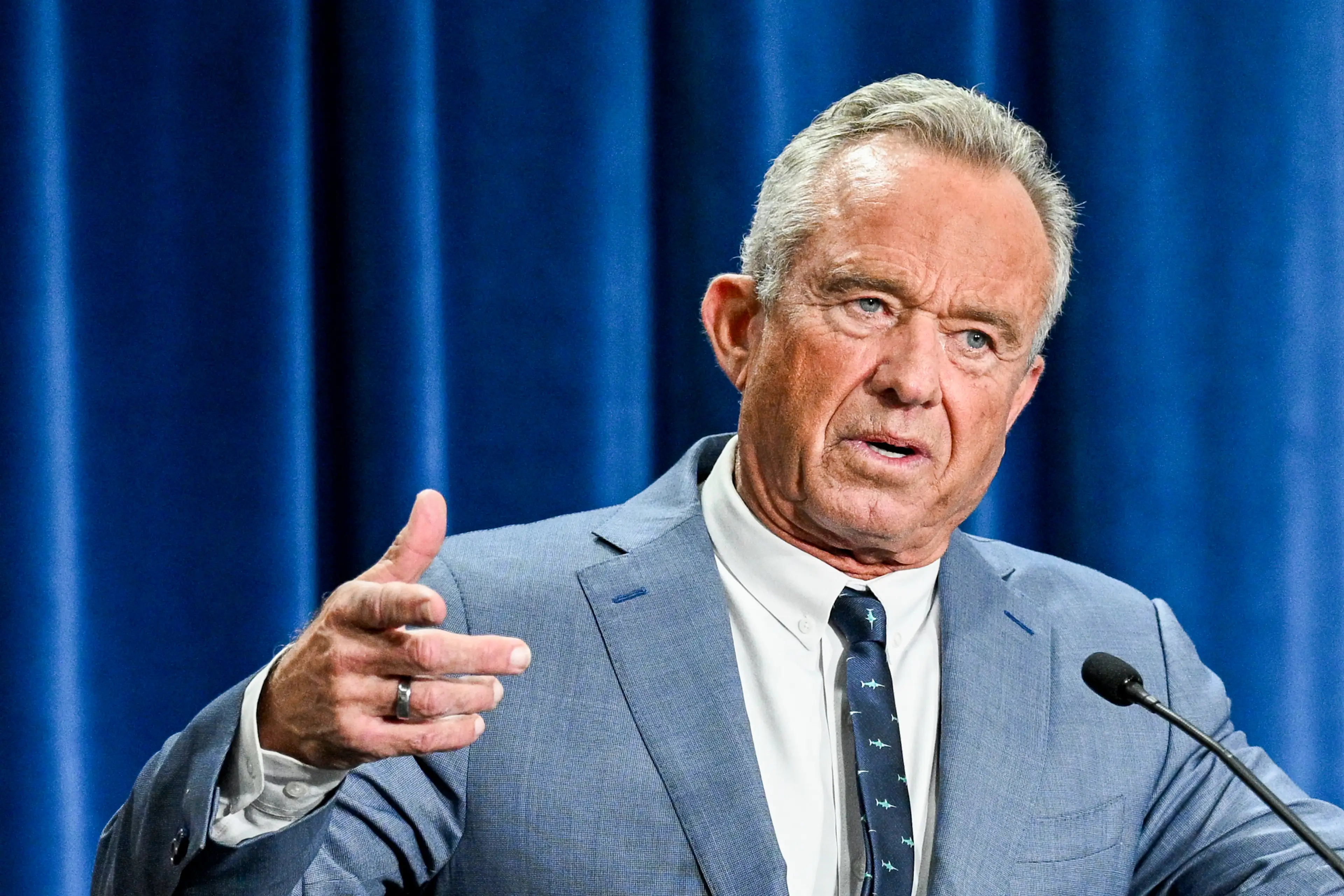 The work of the Bandim Health Project has been praised by US Secretary of Health and Human Services Robert F. Kennedy Jr (Alex Wroblewski/Bloomberg via Getty Images)