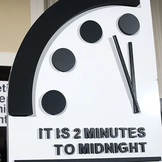 Doomsday Clock will soon 'determine our fate' in update coming this month