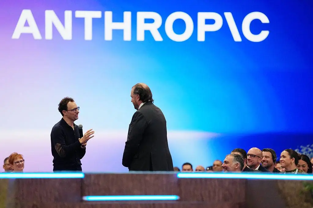 Anthropic's CEO has warned about the rapid growth of AI (Bloomberg / Contributor / Getty)