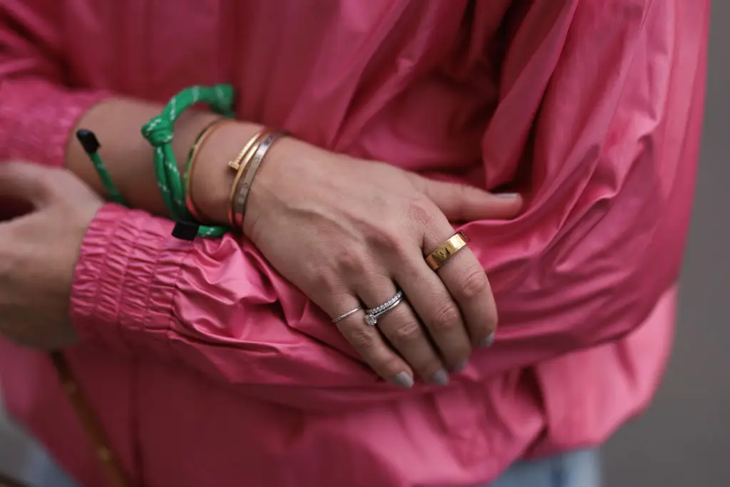 Oura rings can accurately track a lot of health metrics, but they seemingly can't capture the stress felt during child birth (Jeremy Moeller/Getty Images)