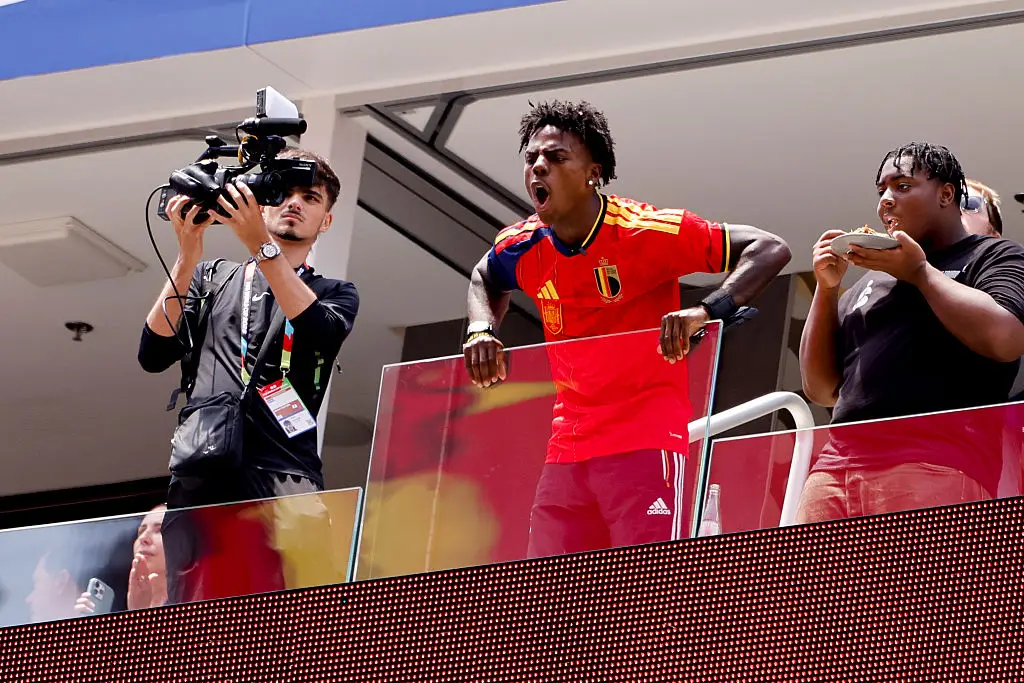 IShowSpeed is performing his own World Cup song at the tournament's closing ceremony on Sunday (Jean Catuffe/Getty Images)