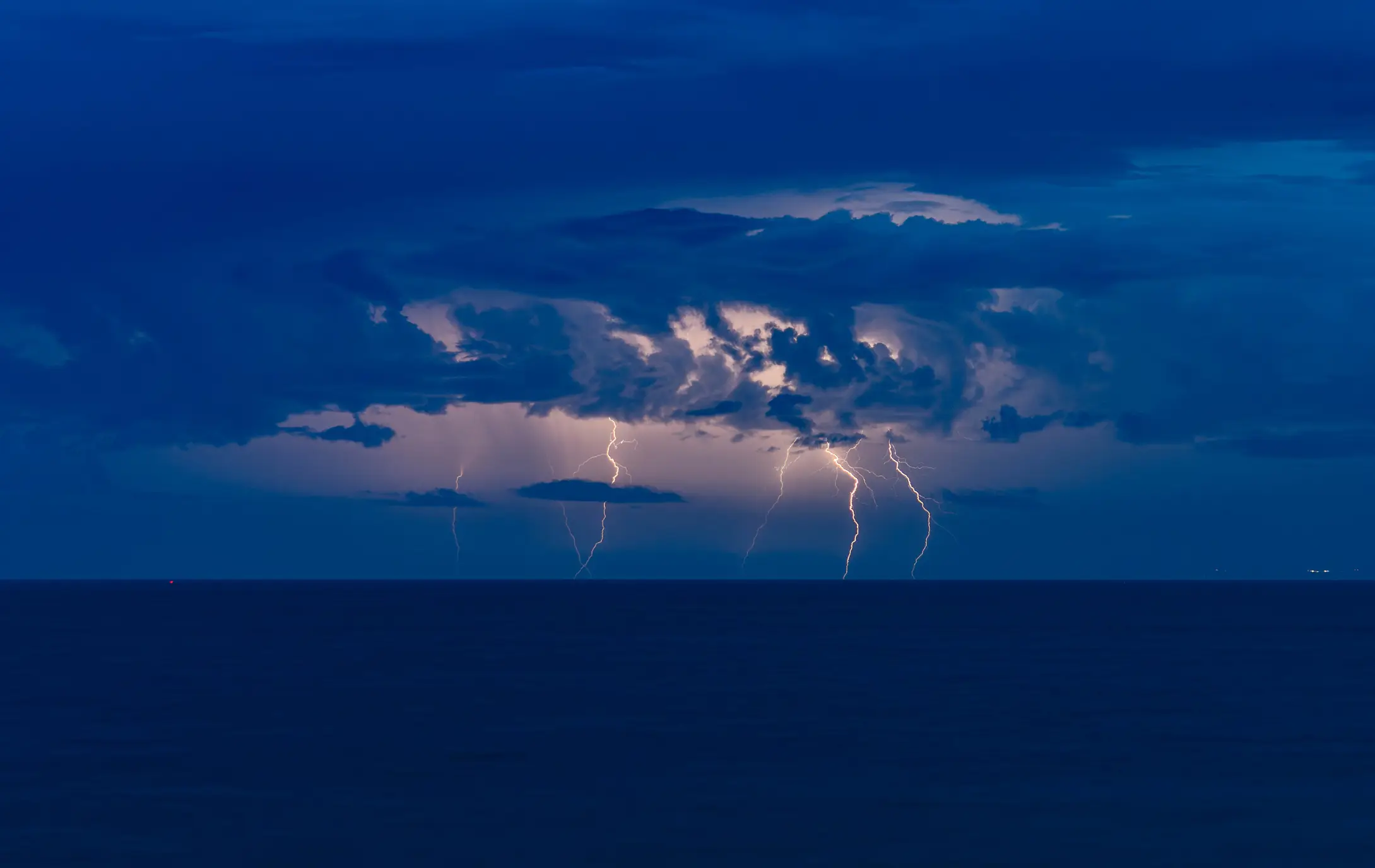 Thunderstorms are popping up along the California coast where they don't normally occur. (Taro Hama @ e-kamakura/Getty)