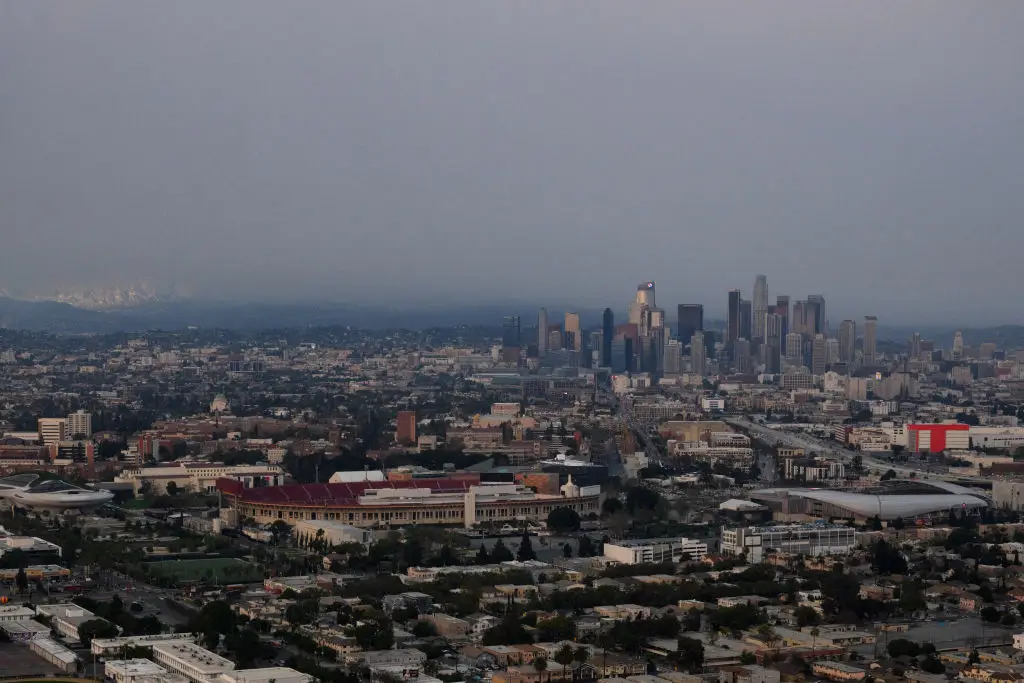 California would be the catalyst at the heart of Thomas' prediction (Patrick T. Fallon/AFP via Getty Images)