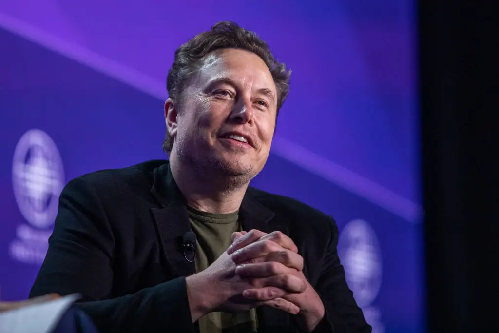Musk has launched a major new feature within X alongside a famous actor, resulting in a huge charitable donation (Apu Gomes/Getty Images)