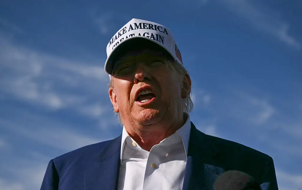 Trump posted his recent thoughts on the Russian leader on Truth Social. (SAUL LOEB/Contributor/Getty)