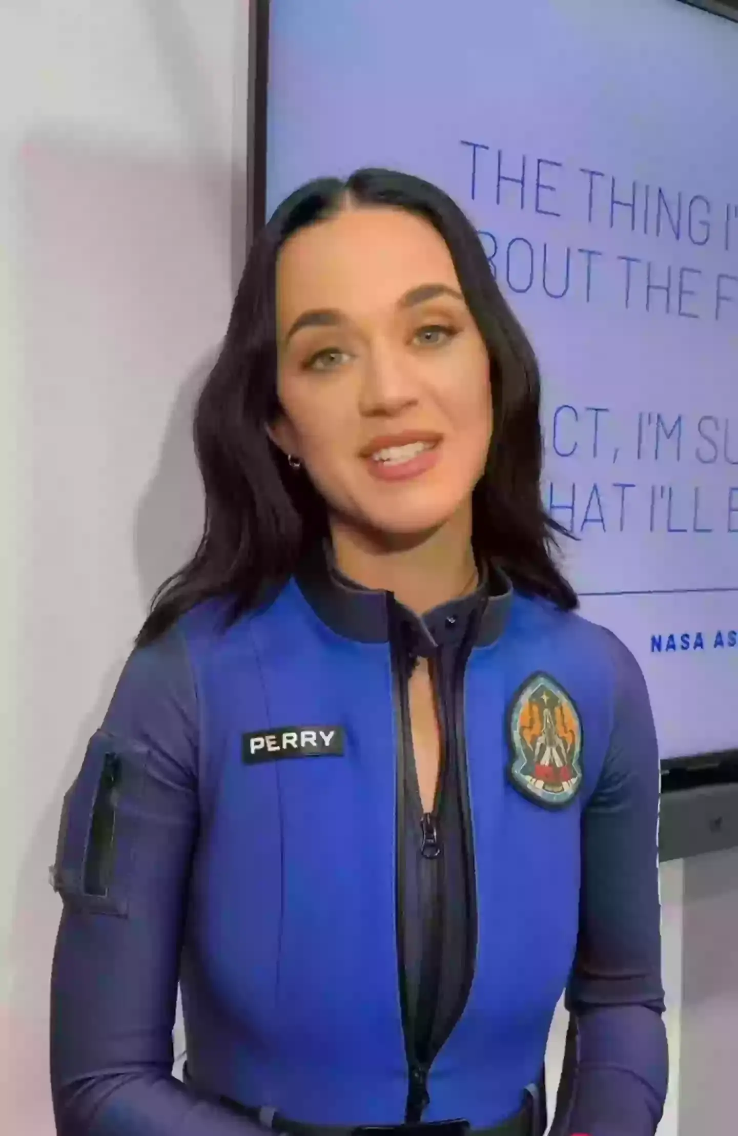 Katy Perry was among the all-female 11-minute space expedition. (Instagram/@katyperry)