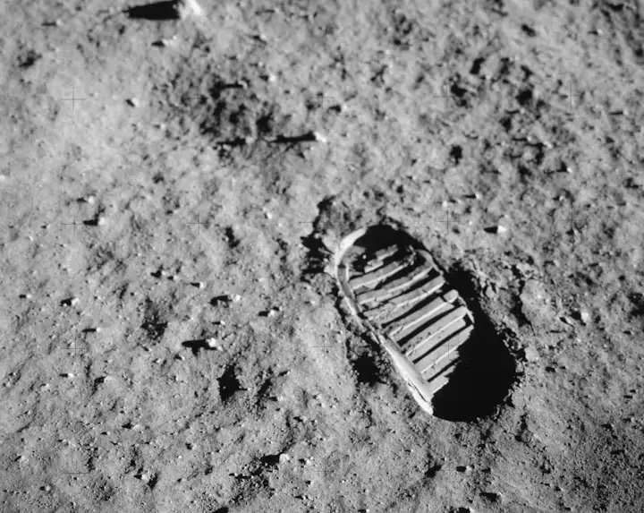 The WMF outlines that artifacts such as footprints on the Moon's surface are at risk in the 'new Space Age' (NASA)