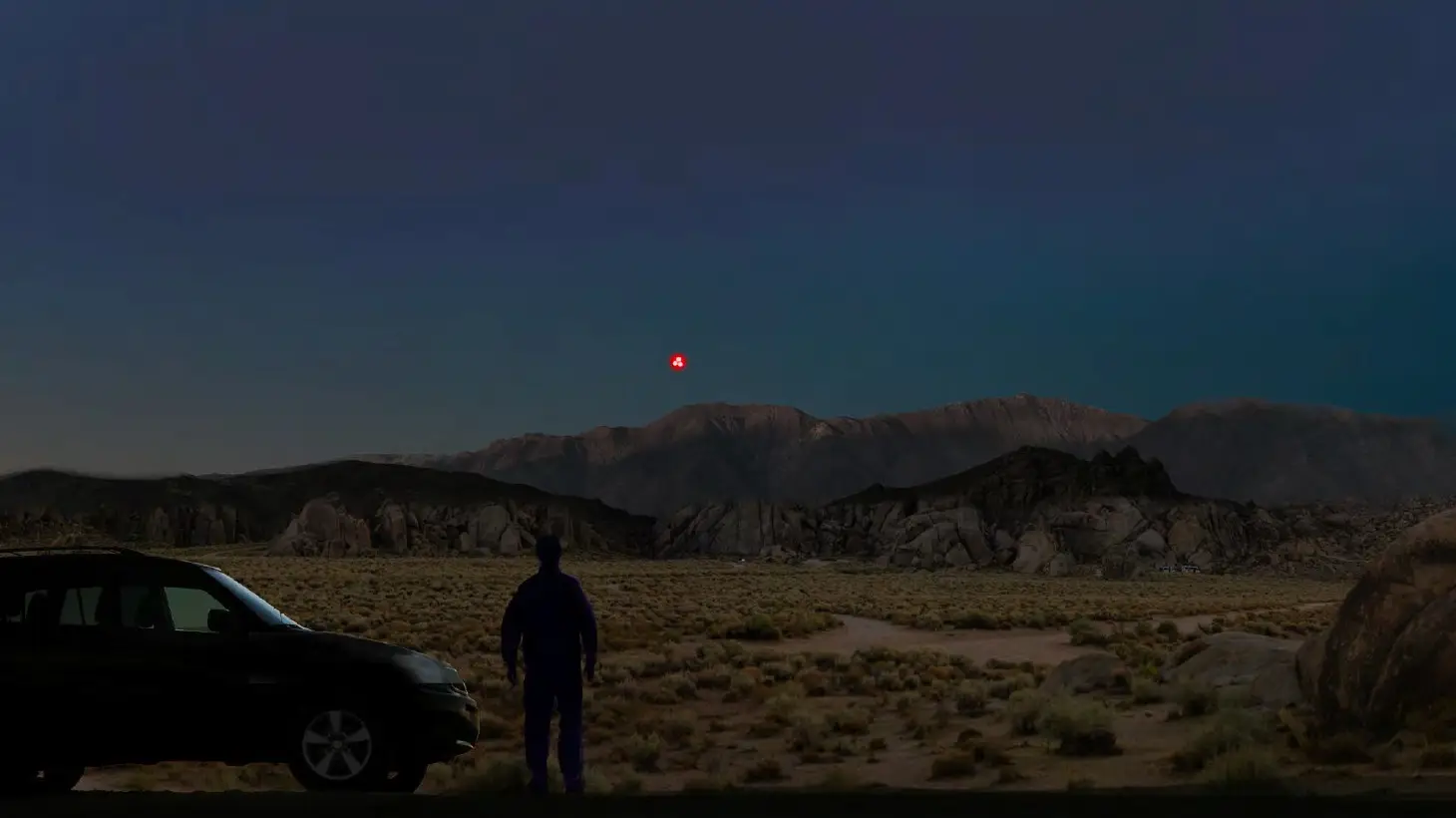 The recent files released include artistic interpretations of a potential UAP sighting this year in the western United States (Department of War)
