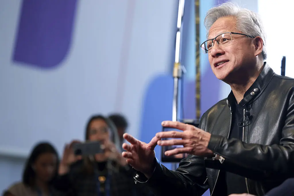 Nvidia has earned record-breaking profits as it continues to adopt AI (Bloomberg / Contributor / Getty)