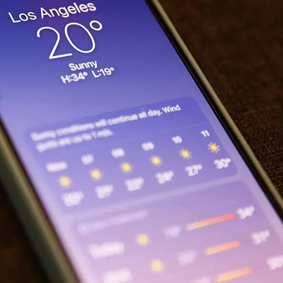 People are just realizing what the bars in the weather app really mean and it's blowing minds