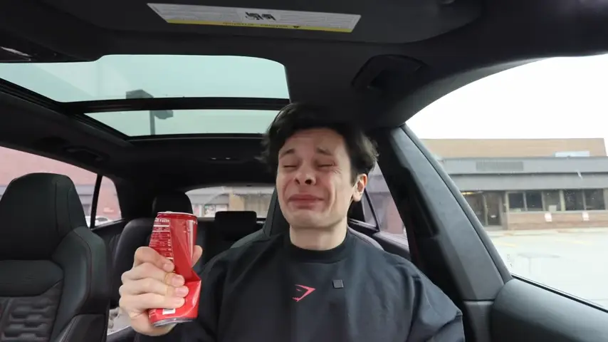 Cocaine (the energy drink) doesn't exactly have the best taste in the world (YouTube/Will Tennyson)
